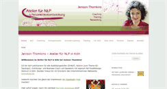 Desktop Screenshot of nlp-atelier.de